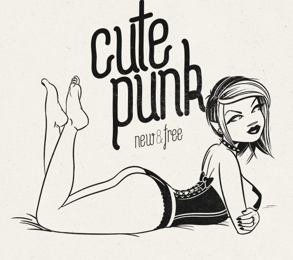 cutepunk typeface